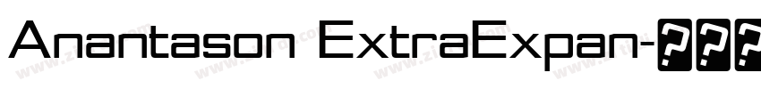 Anantason ExtraExpan字体转换 Anantason ExtraExpan字体转换